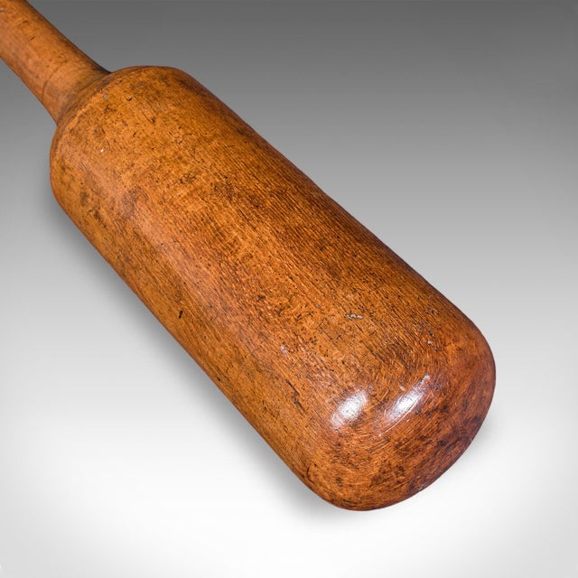 Late 19th Century Antique Steak Tenderiser, English, Beech, Treen, Kitchen Mallet, High Victorian For Sale - Image 5 of 8