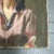 The American School 1940’s Ashcan School American Social Realism Female Portrait Painting on Canvas For Sale - Image 3 of 5