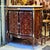 Bring timeless French elegance to your interior with this ornate Louis XV-style cabinet, crafted with a rich wood finish...