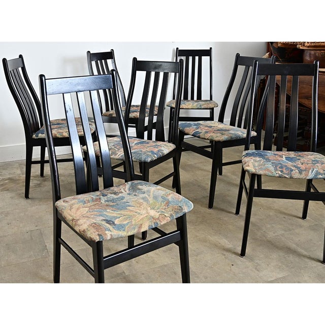 Set of 7 Mid-Century Chairs from Denmark For Sale - Image 15 of 18