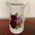 Antique White 1990s Victorian Style Rose Patterned English Pitcher / Vase For Sale - Image 8 of 8