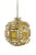 Gold Brass and Glass Faceted Pendant Lamp, France, 1960s For Sale - Image 8 of 12