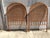 Pair Mid Century Modern Arched Twin Rattan and Cane Headboards For Sale In Savannah - Image 6 of 8