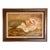 Jan De Ruth "Study of a Nude Girl" Framed Oil Painting Signed For Sale