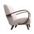 Bentwood Armchair with Beige Upholstery by Jindrich Halabala, 1930s For Sale