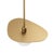 Metal Rhoads Triangular Pendant, Natural Brass For Sale - Image 7 of 9