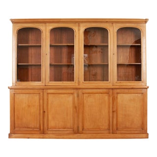 French 19th Century Pine Bibliotheque For Sale