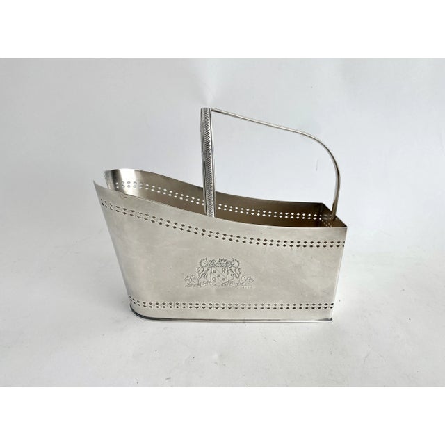 English English Barker Ellis Silver Wine Server For Sale - Image 3 of 6