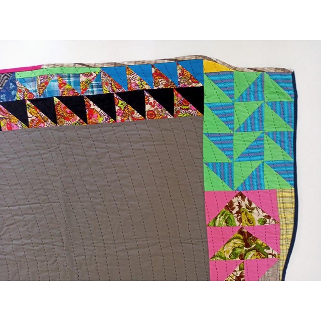 Lotta Quilt by Dawitt For Sale - Image 6 of 7