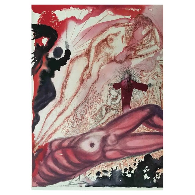 Salvador Dalí, Mulier e Latere Viri, Lithograph, 1964 For Sale