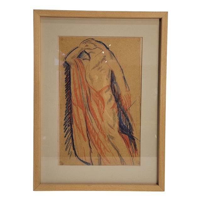 Agustín Carrera, Sketch for the Opera Curtain of Lohegrin, 1920s, Paper For Sale