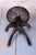 Gold Art Deco Piano Stool in Beech and Iron, Czech, 1940s For Sale - Image 8 of 10