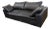 Restoration Hardware Cloud Sofa, Ebony Cavalo Leather For Sale
