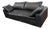 Restoration Hardware the Cloud Sofa, Ebony Cavalo Leather. Original Price: $15,865 For Sale