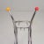 Vintage Chrome Coat Rack with Colored Balls, 1950s For Sale - Image 10 of 18
