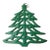 Vintage Cast Iron Christmas Tree Trivet For Sale