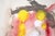 Falling Feathers in Yellow and White Abstract Expressionist in Acrylic on Paper A bright abstract painting by California-...