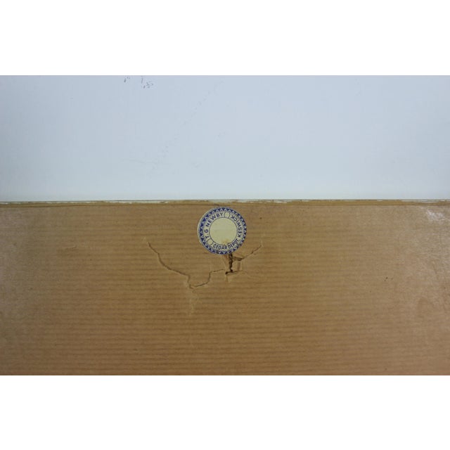 1950’s-60’s Vintage Original Landscape Painting of Ashness Bridge in Keswick England Stone Bridge For Sale - Image 9 of 9