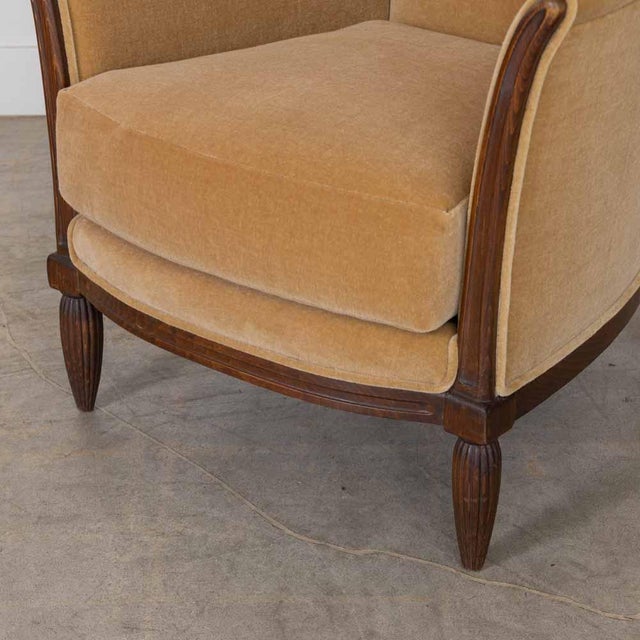 1930s 1930s French Art Deco Club Chair For Sale - Image 5 of 14