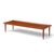 Brown Arne Vodder Style Mid Century Danish Teak Coffee Table For Sale - Image 8 of 10
