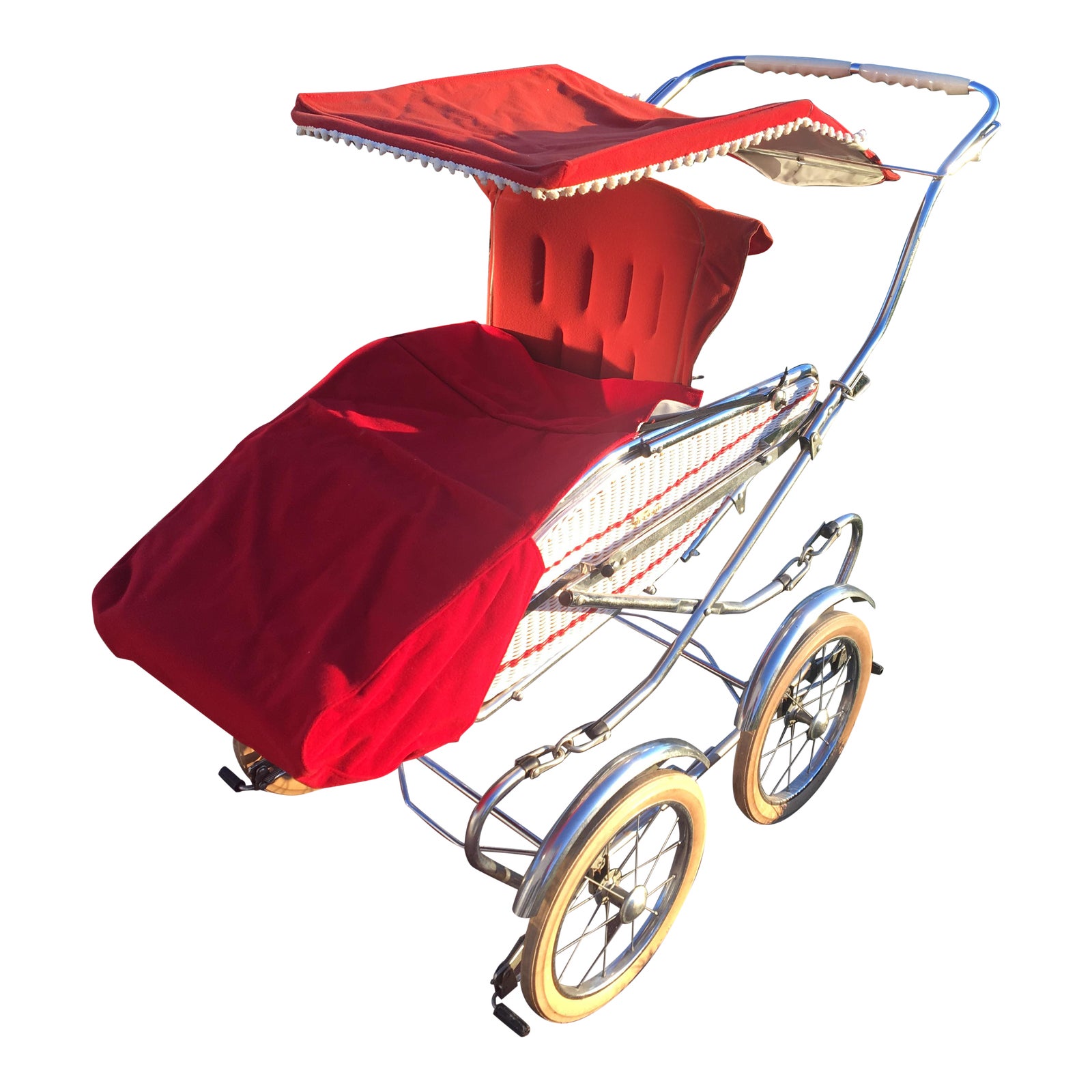 1970 Vintage Peg Perego Pram Chairish