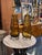 The product is a lovely set of Murano Amber Glass Lamps,. These lamps add a touch of elegance and warmth to any room with...