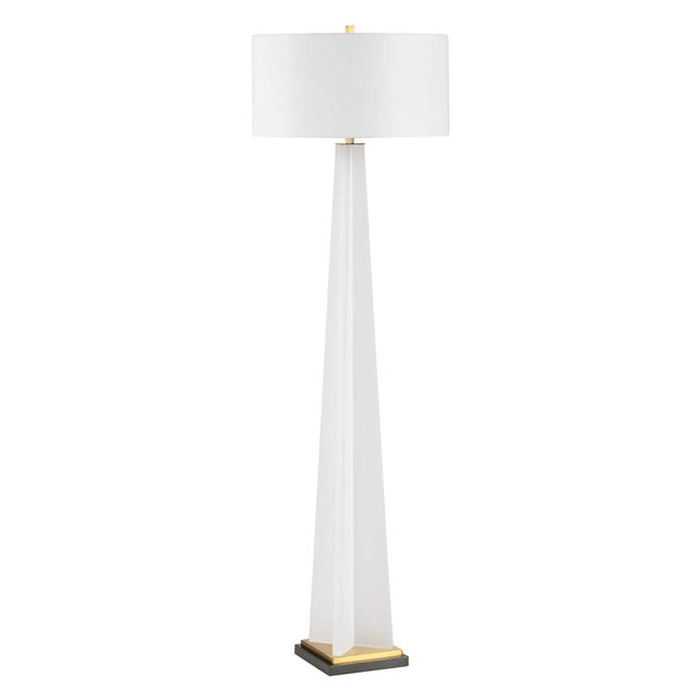 Rosin White Floor Lamp For Sale In Chicago - Image 6 of 10