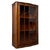 2000 - 2009 Art Deco Style Figured Walnut Display Cabinet, 1900s For Sale - Image 5 of 11