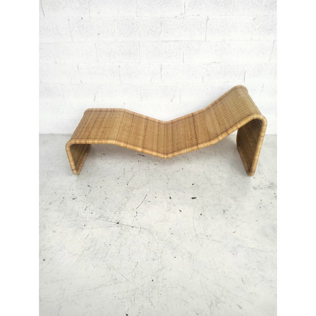 Pierantonio Bonacina Model P3S Chaise Longue in Rattan by Tito Agnoli for Bonacina, 1960s For Sale - Image 4 of 13