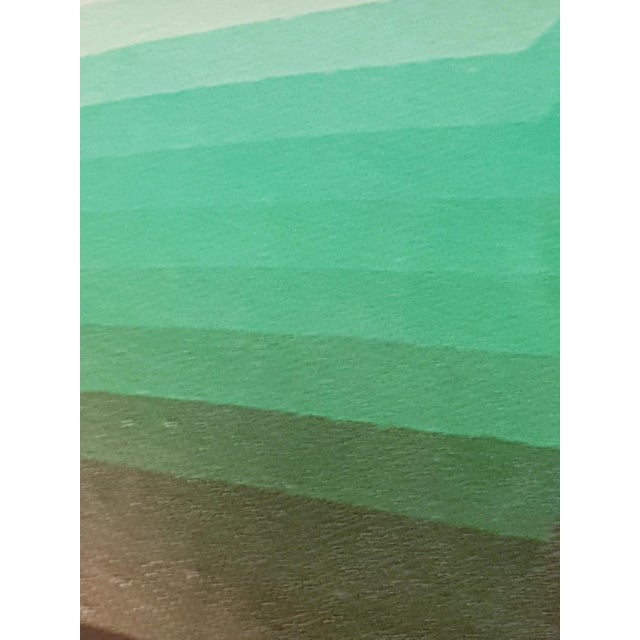 Textile Tomas Abal, Tempo Lineare, Square Print on Canvas For Sale - Image 7 of 11