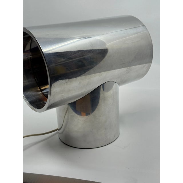 Silver 1970’s Kirsch Hamilton Aurora Clock Restored For Sale - Image 8 of 12