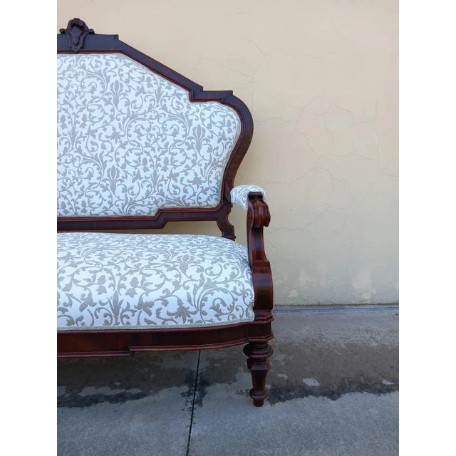 Wood Vintage Sofà Sofa, 800s For Sale - Image 7 of 11