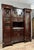 Large 19th Century Empire Mahogany Display Bookcase, 1890s For Sale - Image 5 of 8