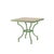 Not Yet Made - Made To Order Italian Alnilam Outdoor Table with Travertine Top and Hand-Bent Metal Base For Sale - Image 5 of 5
