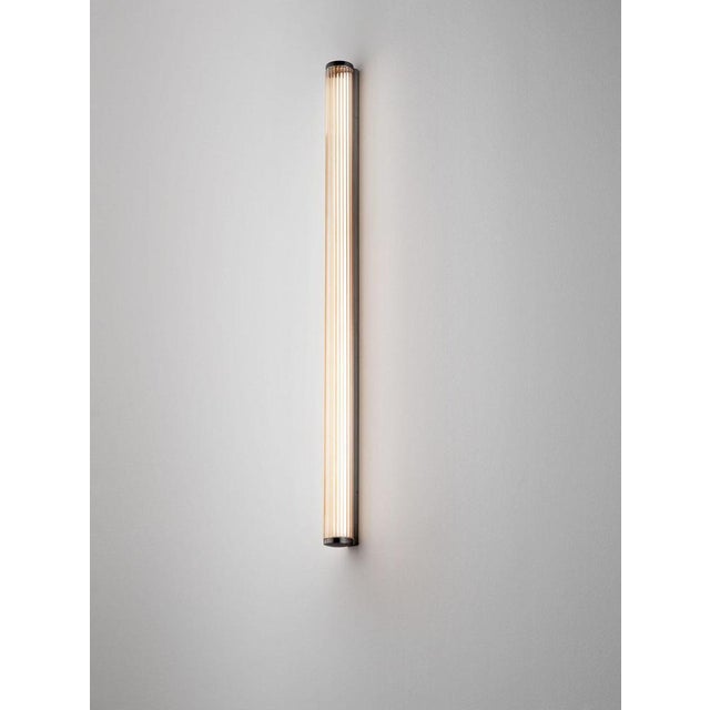Gold Large Vanity Bronze Plated Wall Lamp by Aggiolight For Sale - Image 8 of 13
