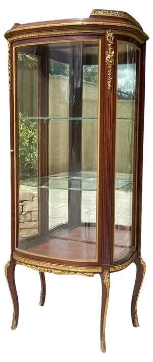 Louis XV Vitrine with Bronze