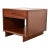 Frank Lloyd Wright for Heritage Henredon Taliesin Mahogany Nightstand or Side Table, Newly Refinished For Sale