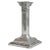 Gold Corinthian Column Candleholder in Silver, 1950s For Sale - Image 8 of 8