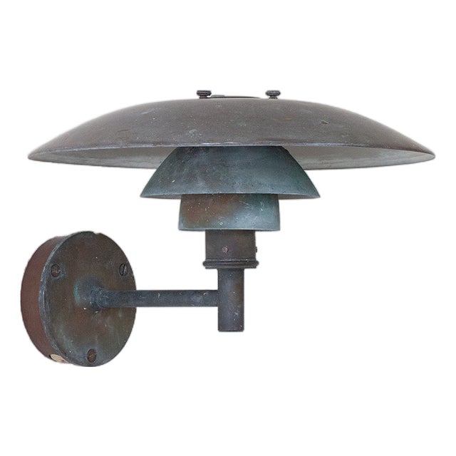 PH4.5-3 Wall Light by Poul Henningsen for Louis Poulsen, Denmark, 1960s For Sale