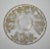 Vintage Round Art Nouveau Style Platter W/Silver Overlay of Fruit & Leaves For Sale - Image 12 of 12
