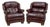 Pair of Vintage Leather Chairs For Sale