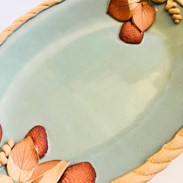 Brigitte Haag Art Pottery Tray For Sale - Image 4 of 11