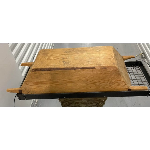Late 19th Century Antique Wooden Kneading Bowl/ Trough For Sale - Image 5 of 12