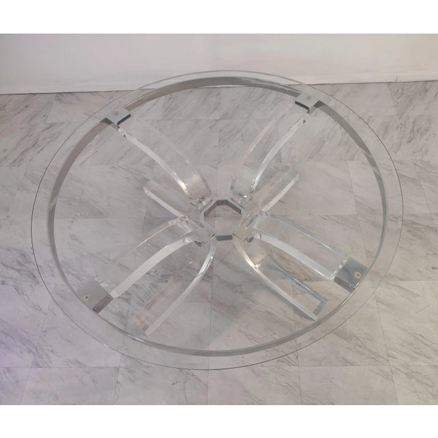 1970s Attributed to Charles Hollis Jones Coffee Table For Sale - Image 4 of 13