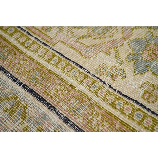 19th Century Antique Sultanabad Rug 7' x 9' For Sale - Image 5 of 10