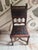 Set of 3 Antique French Henri I| Walnut Wood & Leather Dining Chairs, Ornate Lion Carvings, Loire Valley, 1880 For Sale In Miami - Image 6 of 8