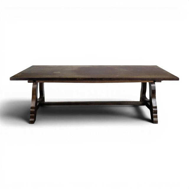 Spanish Table in Solid Oak For Sale - Image 8 of 8