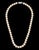 51 Round White Fresh Water Pearls Strand Necklace Set in Silver Clasp For Sale - Image 17 of 18