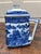 1980s Blue Willow Teapot Ringtons LTD Tea Merchants Blue White Collectible For Sale - Image 12 of 13
