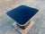 Postmodern Side End Coffee Table With Mirror Top & Black Lacquered Pedestal Base For Sale - Image 10 of 15